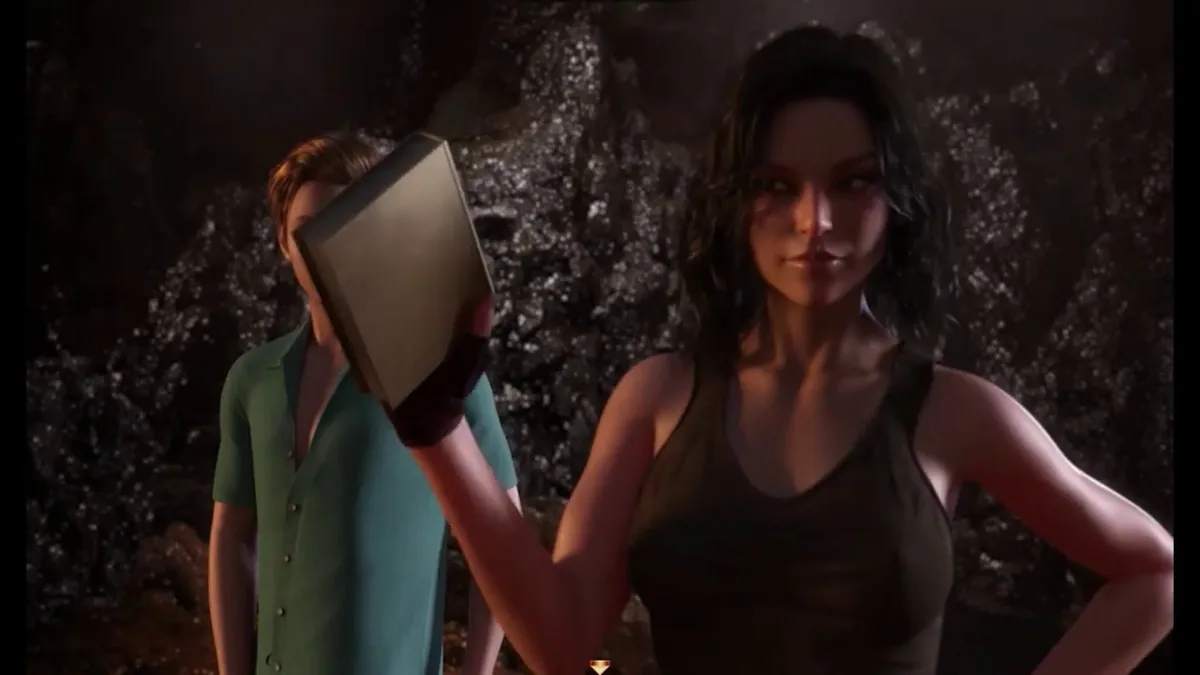 Treasure of Nadia walkthrough cave scene
